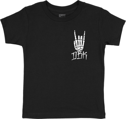 Training Wheels Toddler Tee Black 4t