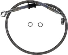 DRAG SPECIALTIES Brake Line - Front (Upper) - Stainless Steel 618620