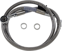 DRAG SPECIALTIES Brake Line - +4" - Stainless Steel - '18-'23 Softail 618620-4