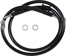 DRAG SPECIALTIES Brake Line - +10" - Black - '18-'23 Softail 618620-10BLK