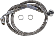 DRAG SPECIALTIES Brake Line - +6" - Stainless Steel - '18-'21 Softail 618601-6