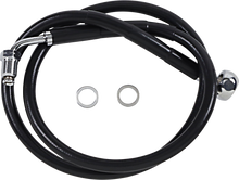 DRAG SPECIALTIES Brake Line - +10" - Black - '18-'21 Softail 618601-10BLK