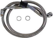 DRAG SPECIALTIES Brake Line - +8" - Stainless Steel - '18-'21 Softail 618604-8
