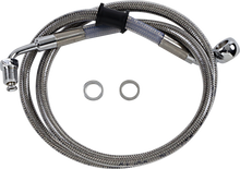 DRAG SPECIALTIES Brake Line - +10" - Stainless Steel - '18-'21 Softail 618604-10