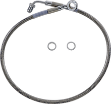 DRAG SPECIALTIES Brake Line - +4" - Stainless Steel - '18-'23 Softail 618631-4
