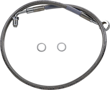 DRAG SPECIALTIES Brake Line - +6" - Stainless Steel - '18-'23 Softail 618631-6