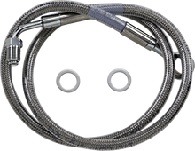 DRAG SPECIALTIES Brake Line - +10" - Stainless Steel - '18-'23 Softail 618631-10