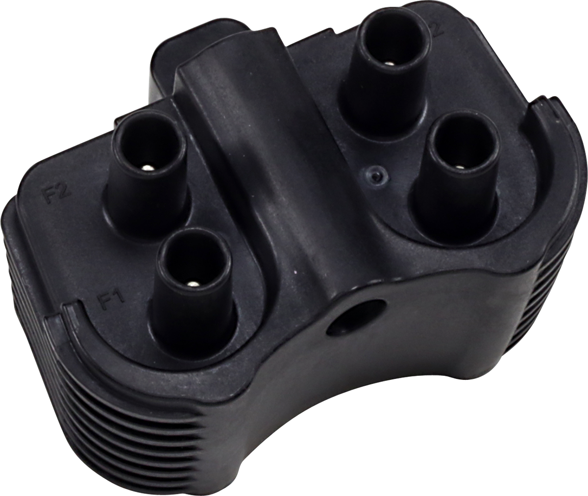 DRAG SPECIALTIES Dual-Fire Ignition Coil - Black - Harley Davidson 10-2017
