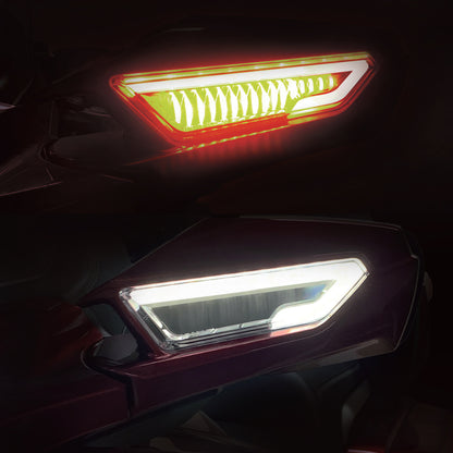 Led Mirror Seq Ts W/Drl Clear Hon Gl