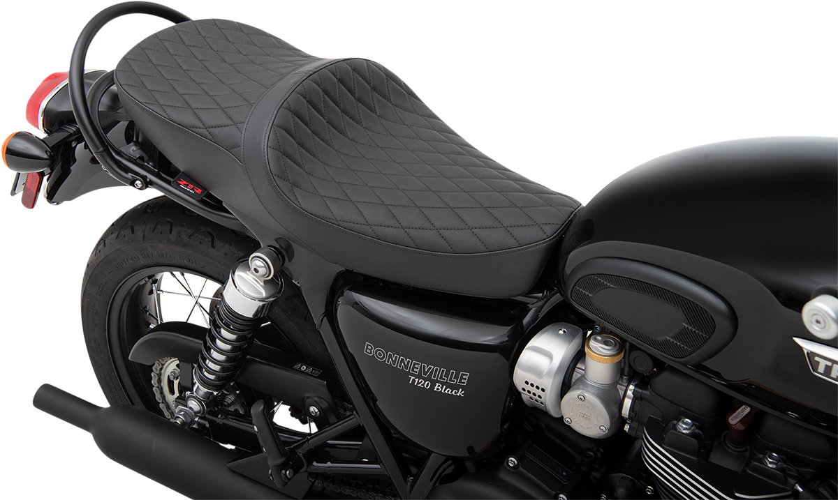 Z1R Low Profile Touring Seat - Diamond - Black - Triumph '16-'26 0810-2218