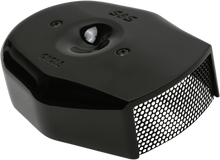 S&S CYCLE Air Cleaner Cover - Tribute - Black 170-0593