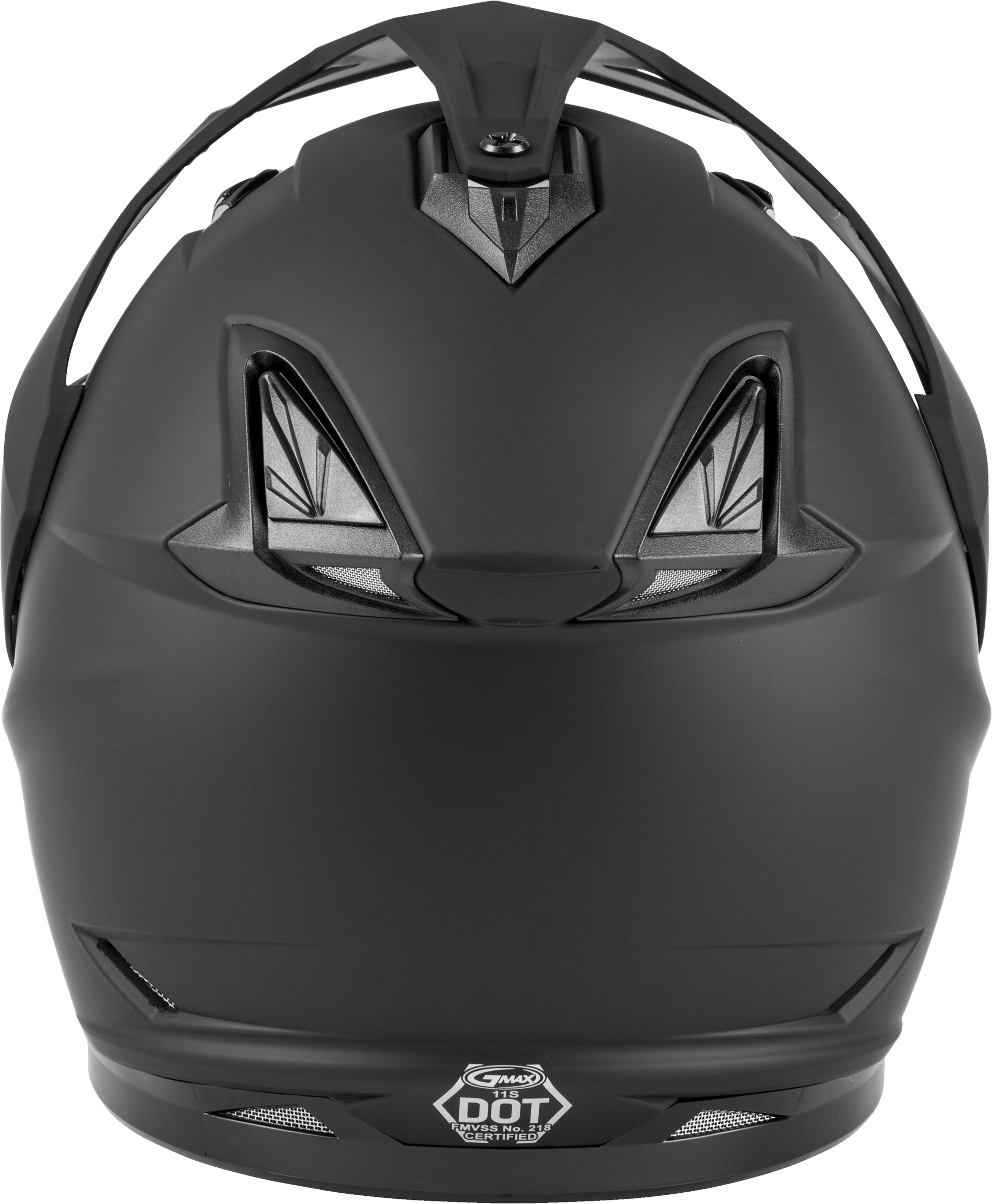 Gm 11 Dual Sport Helmet Matte Black  2x