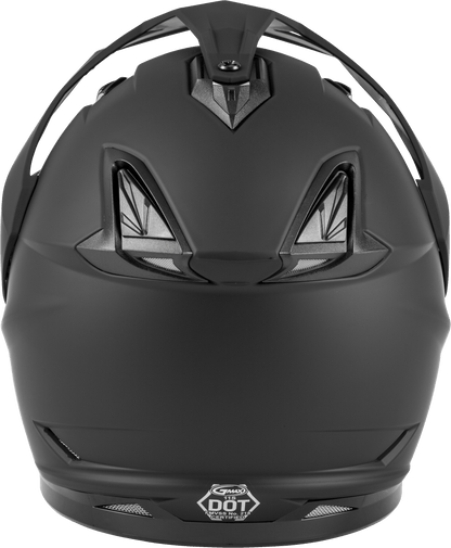 Gm 11 Dual Sport Helmet Matte Black  Md