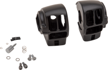 DRAG SPECIALTIES Handlebar Switch Housing Kit - Radio - Matte Black H07-0782MB