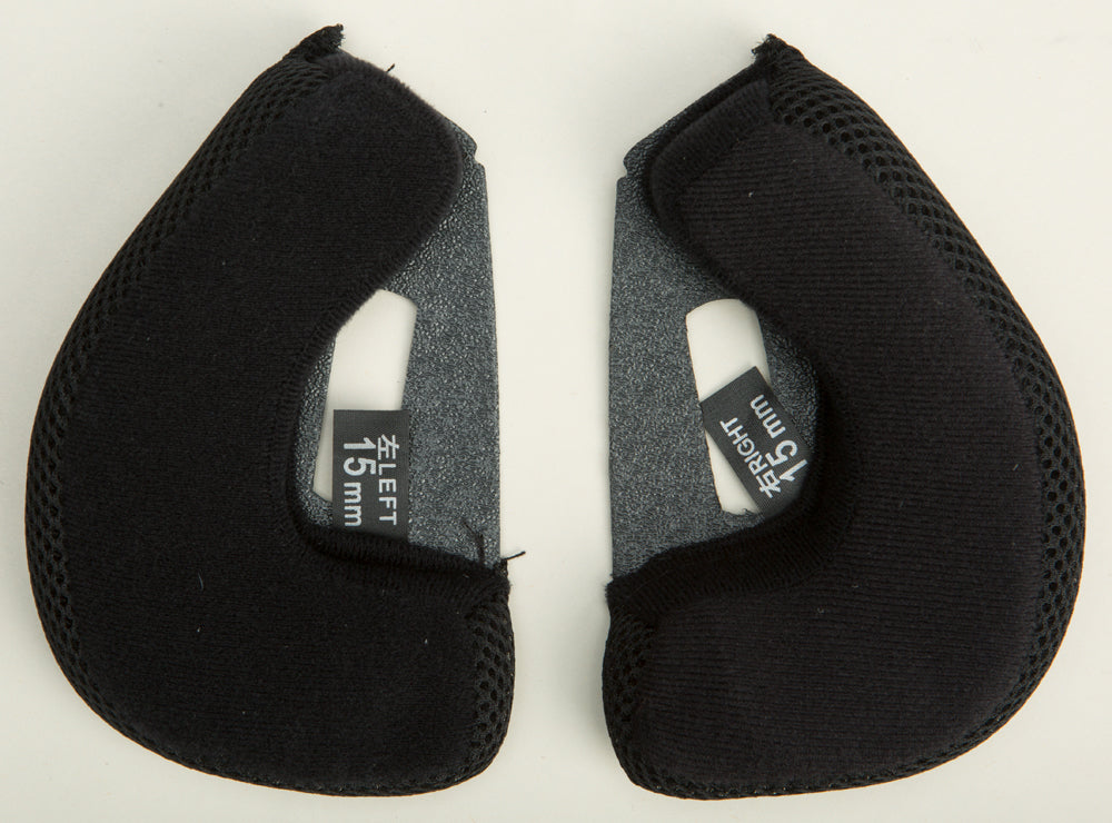 Cheek Pads 15mm Fits Xs Sm Gm 32