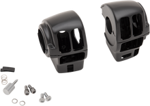 DRAG SPECIALTIES Handlebar Switch Housing Kit - Matte Black H07-0785MB