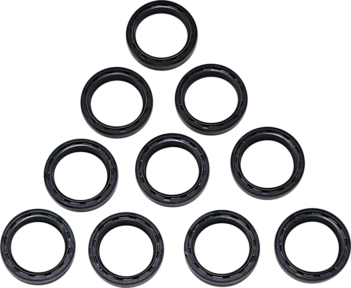 DRAG SPECIALTIES Fork Oil Seals - 39 mm - Showa Forks - 10-Pack 55-113-10