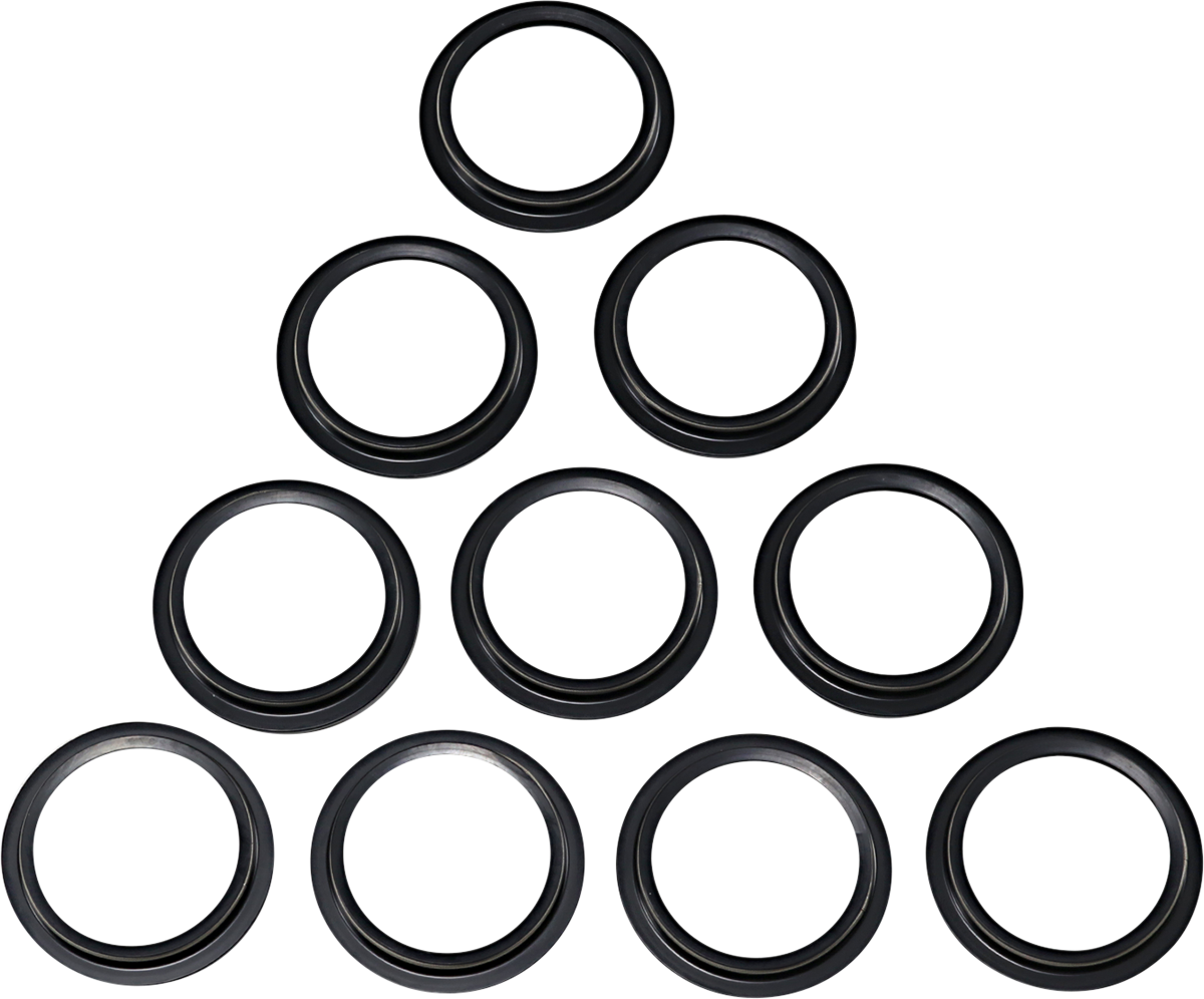 DRAG SPECIALTIES Fork Dust Seals - 49 mm - 10-Pack 57-104-10