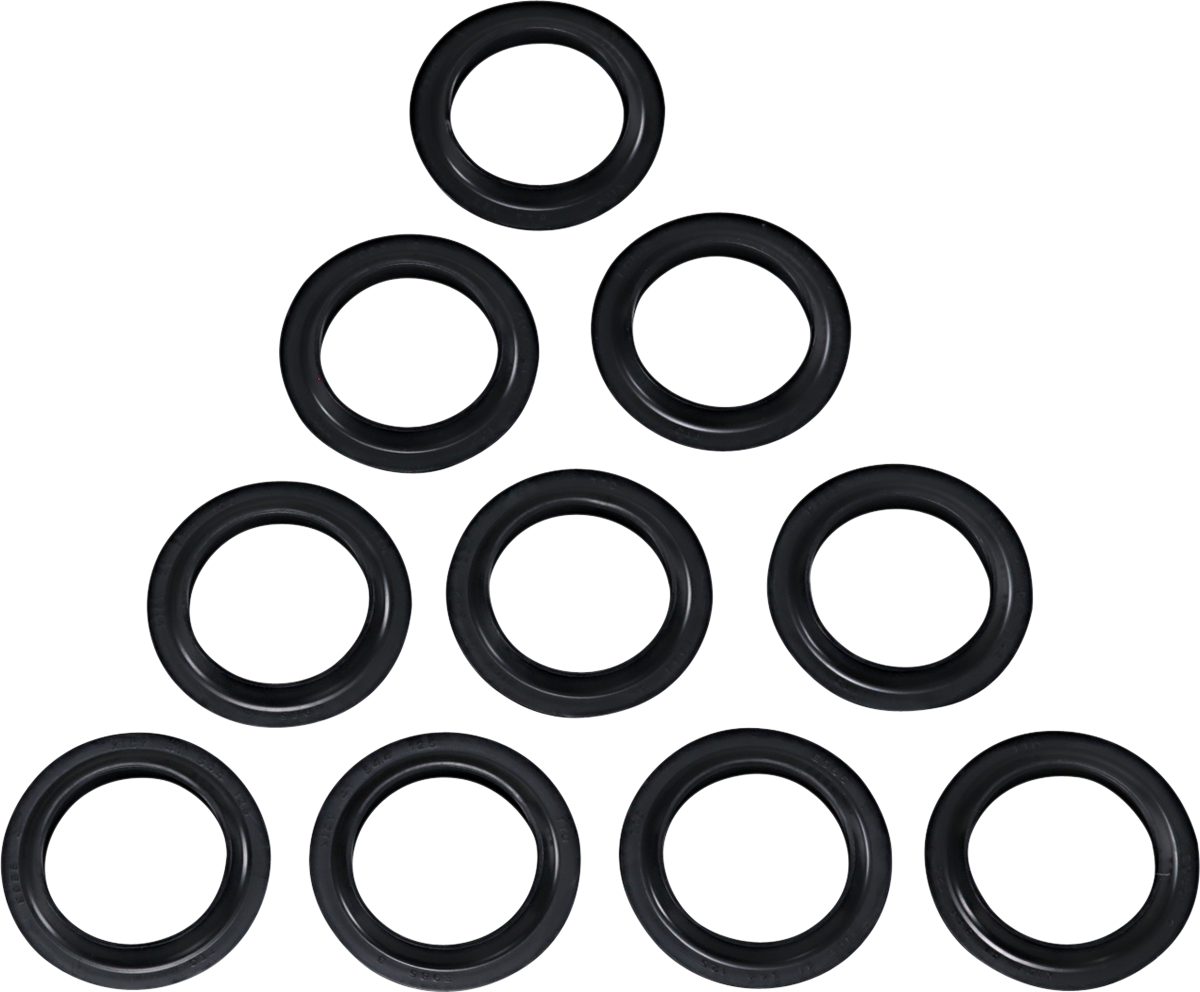 DRAG SPECIALTIES Fork Dust Seals - 41 mm - 10-Pack 57-115-10