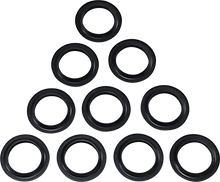 DRAG SPECIALTIES Fork Dust Seals - 41 mm - 10-Pack 57-115-10