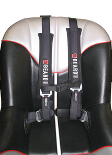 Safety Harness 2x2 W/Pads Latch And Link Buckle