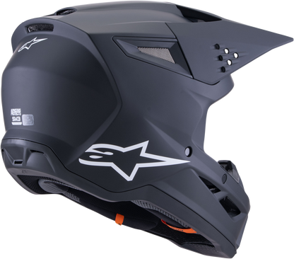 Sm3 Solid Helmet Black Matt Xl