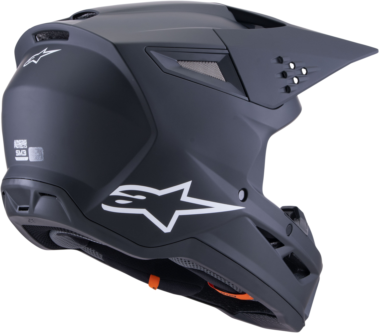 Sm3 Solid Helmet Black Matt Md