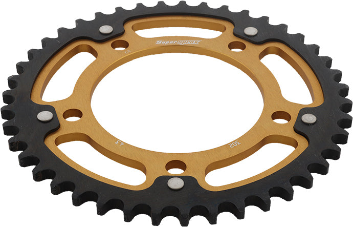 Rear Stealth Sprocket Alu/Stl 43t 530 Gld Hon