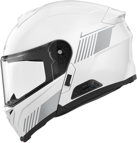 Specter Smart Flip Up Helmet White Lg
