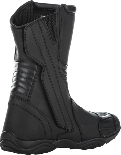 Milepost Boots Black Sz 09