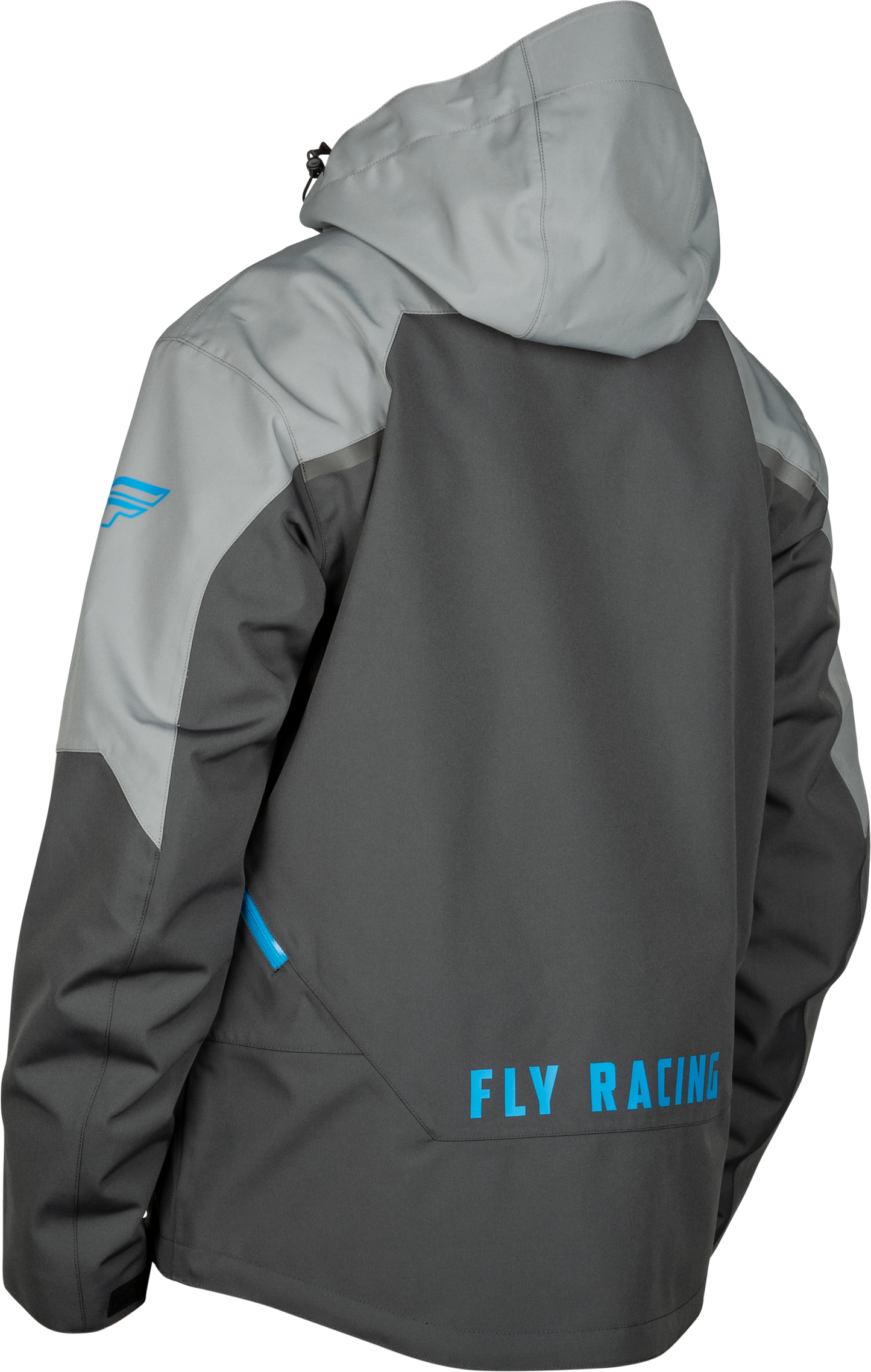 Carbon Jacket Grey/Blue Lg