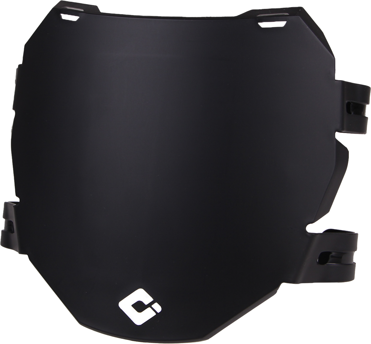 Downhill/E Bike Number Plate Black