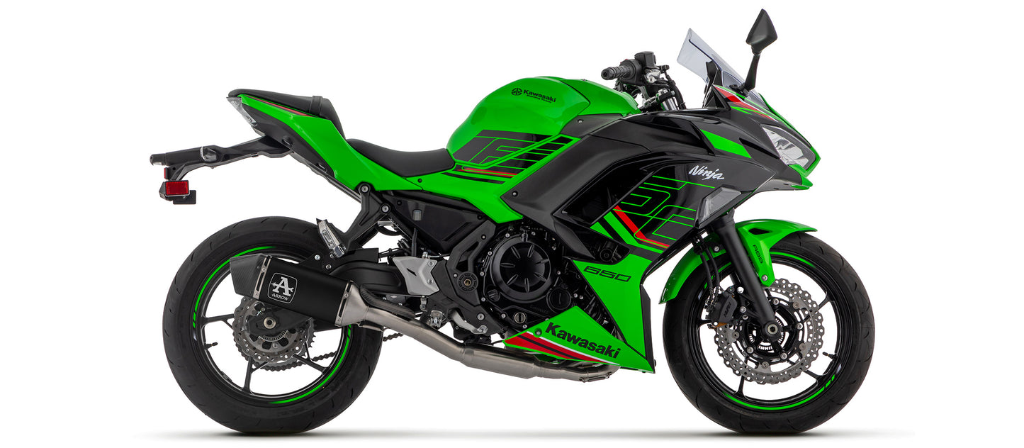 Arrow Exhaust for the Kawasaki Ninja 650 / Z650 '24-25