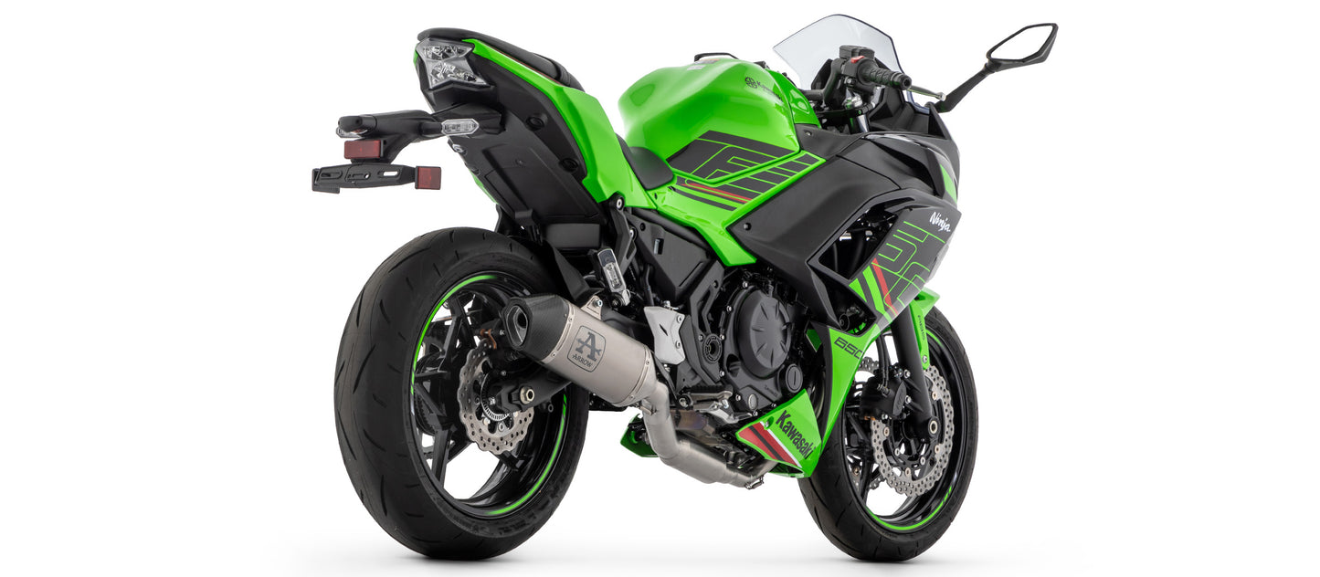 Arrow Exhaust for the Kawasaki Ninja 650 / Z650 '24-25