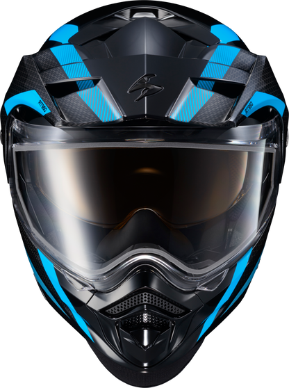 Exo At960 Cold Weather Helmet Hicks Light Blue Md (Electric)