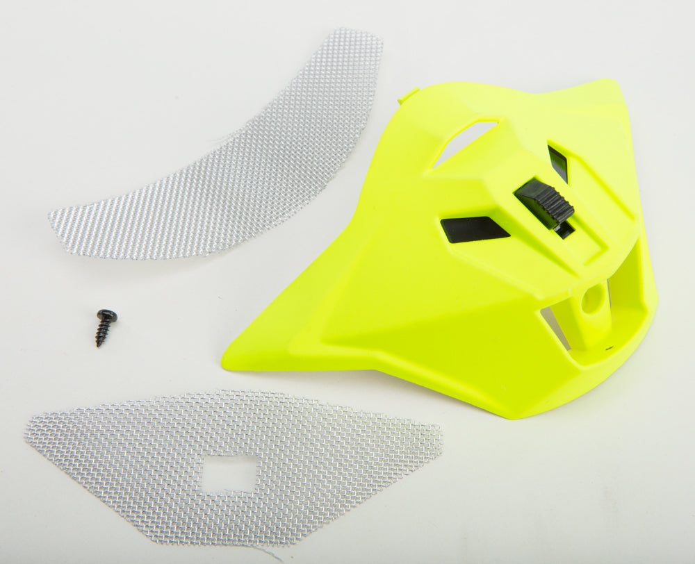 Mouth Vent Matte Hi Vis Yellow W/Screws/Screen Gm 11