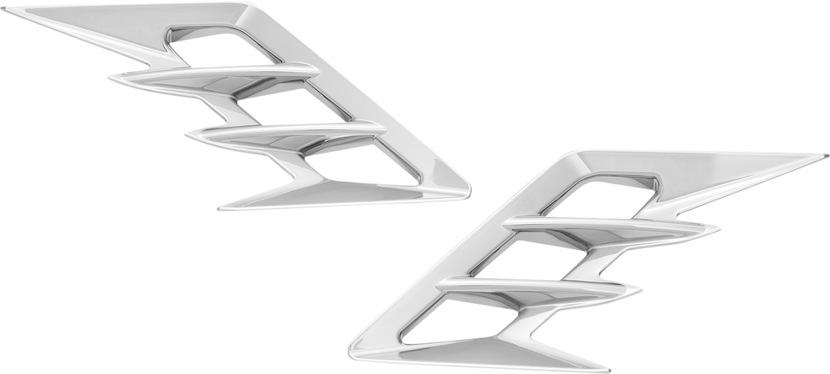 SHOW CHROME Fender Vent Filler Accent - Front - Chrome 52-959