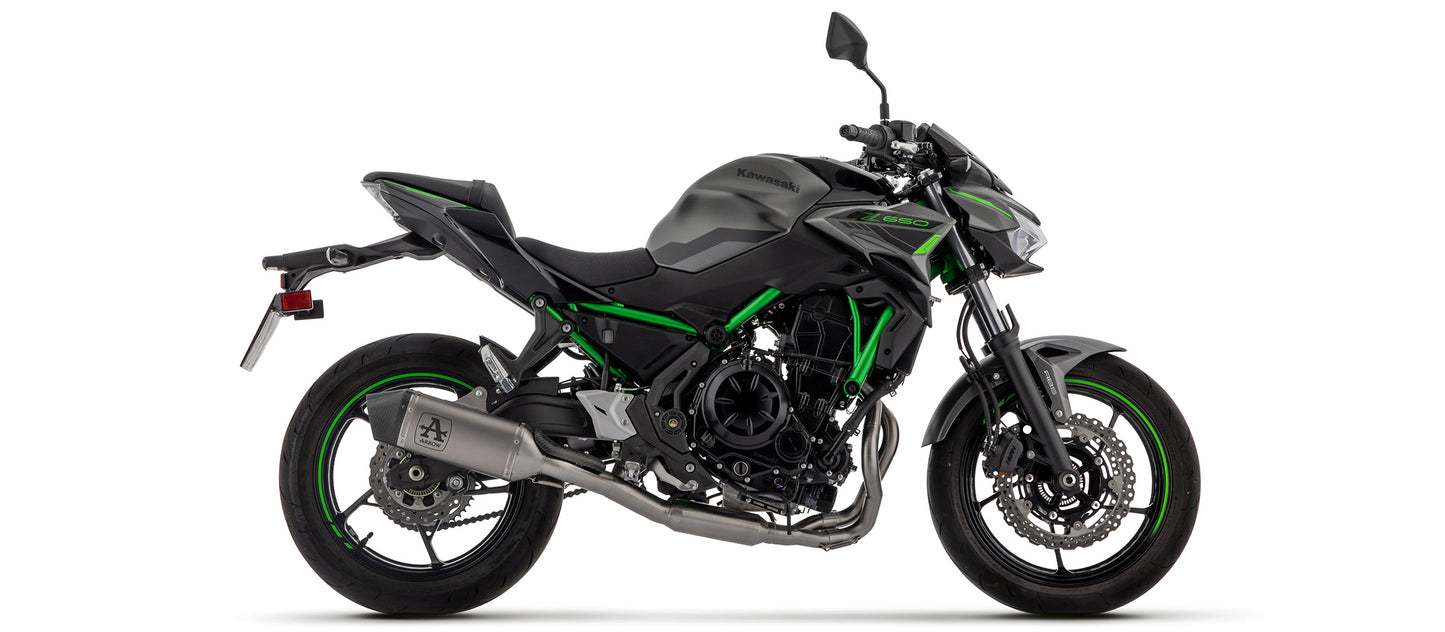 Arrow Exhaust for the Kawasaki Ninja 650 / Z650 '24-25