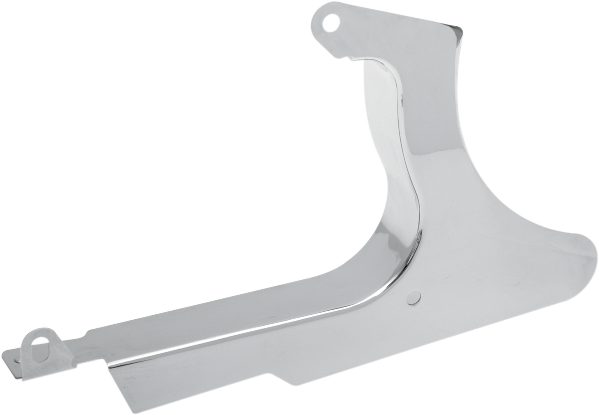 DRAG SPECIALTIES Lower Belt Guard - '00-'05 FXST, '00-'06 FLST - Chrome G32-0316