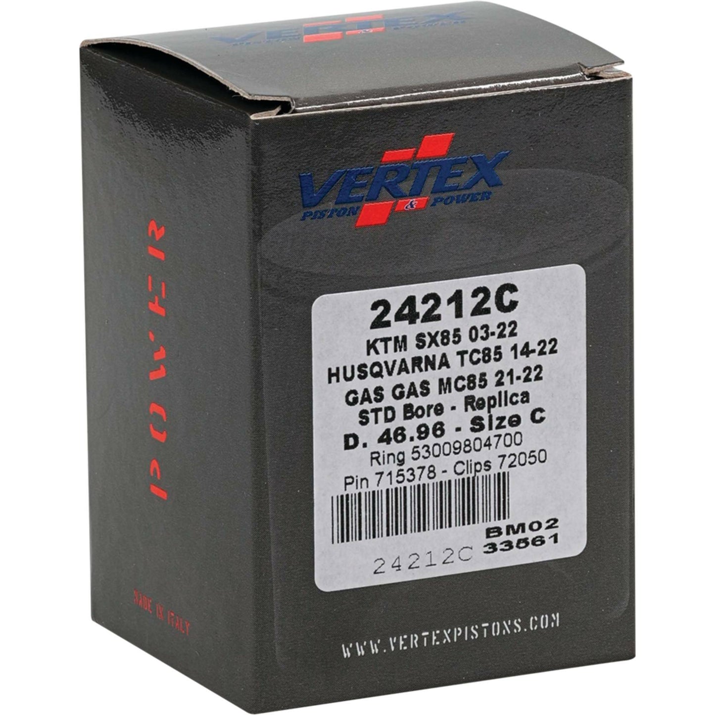 Piston Kit Cast 46.96/Std Husq/Ktm