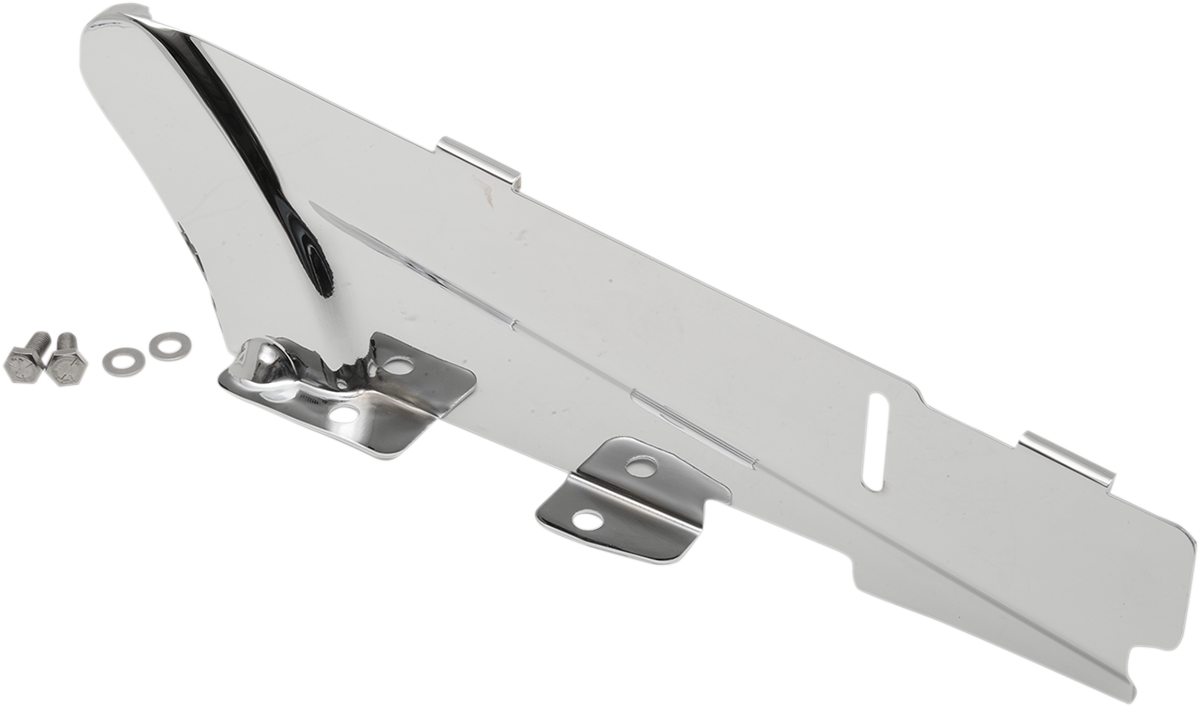 DRAG SPECIALTIES Lower Belt Guard - '07-'17 FXD/FXDWG/FLD - Chrome G32-0328 7/75-R