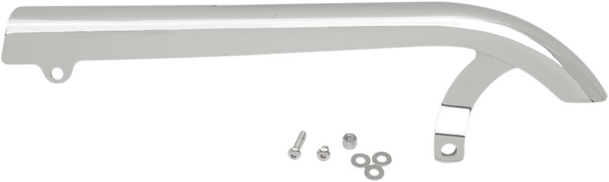 DRAG SPECIALTIES Upper Belt Guard - '07-'17 FXD/FXDWG/FLD - Chrome G32-0314NU