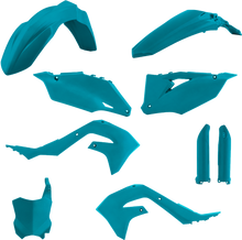 Full Plastic Kit Kaw Teal Metallic