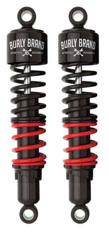 Burly Brand 17-14 Rebel 300/500 Stiletto Shocks 12.5in - Black