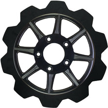 High Carbon Steel Phoenix Rear Rotor Black 11.8"
