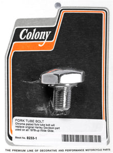Fork Tube Bolt Wide Glide Wide Glide 78 17