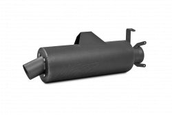 Single Slip On System W/ 4.25" Sport Muffler Blk