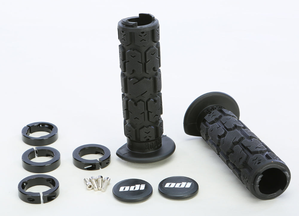 Atv Rogue Lockon Grip 130mm Black/Black