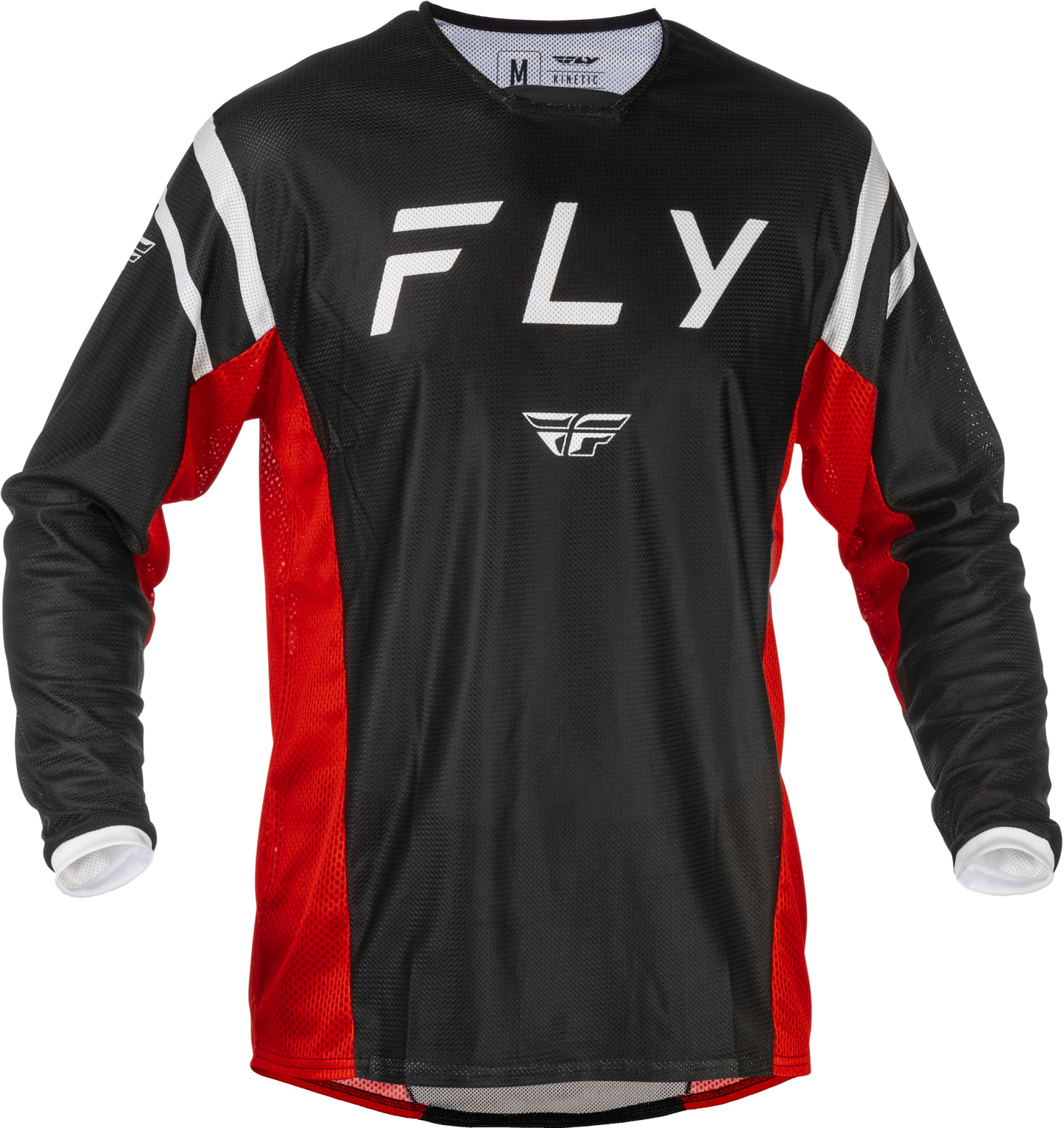 Kinetic Mesh Center Jersey Black/White/Red Sm