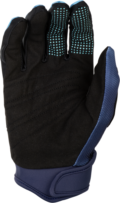 Youth F 16 Lift Gloves Aqua/Navy/White Yxs